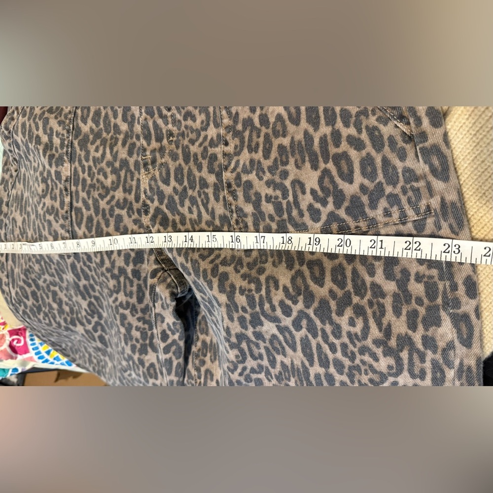 Leopard Print Women's Jumpsuit - Picture 9 of 11